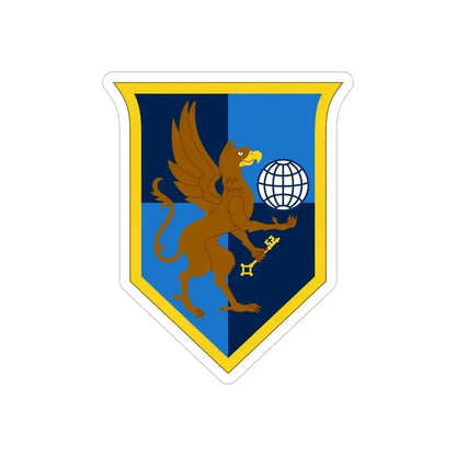 259th Military Intelligence Brigade (U.S. Army) REVERSE PRINT Transparent Die-Cut STICKER 6 Inch Die-Cut Transparent - The Sticker Space