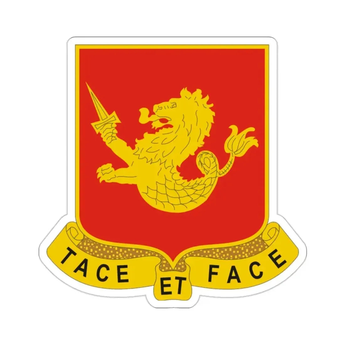 25th Field Artillery Regiment (U.S. Army) STICKER Vinyl Die-Cut Decal 2 Inch - The Sticker Space