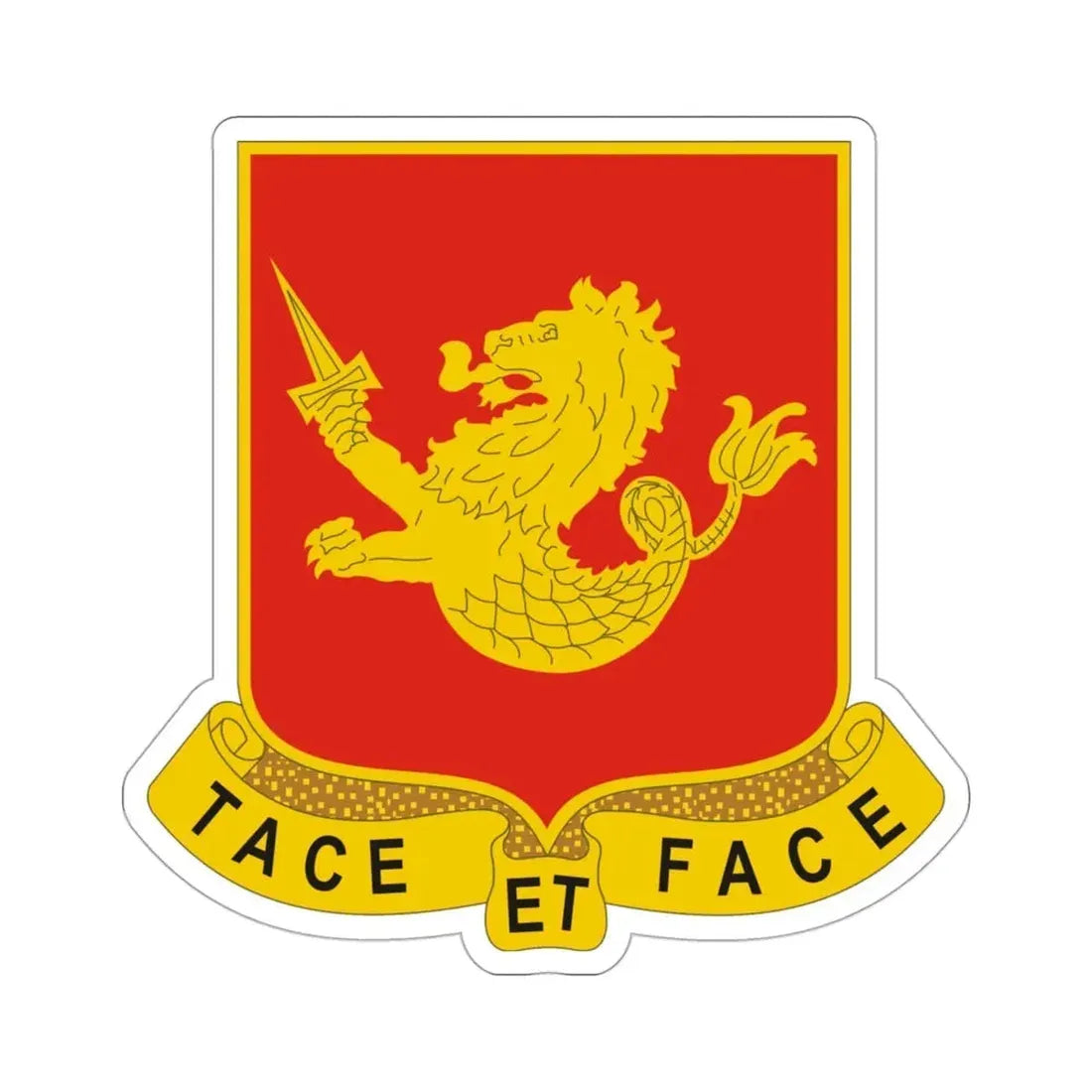 25th Field Artillery Regiment (U.S. Army) STICKER Vinyl Die-Cut Decal - The Sticker Space