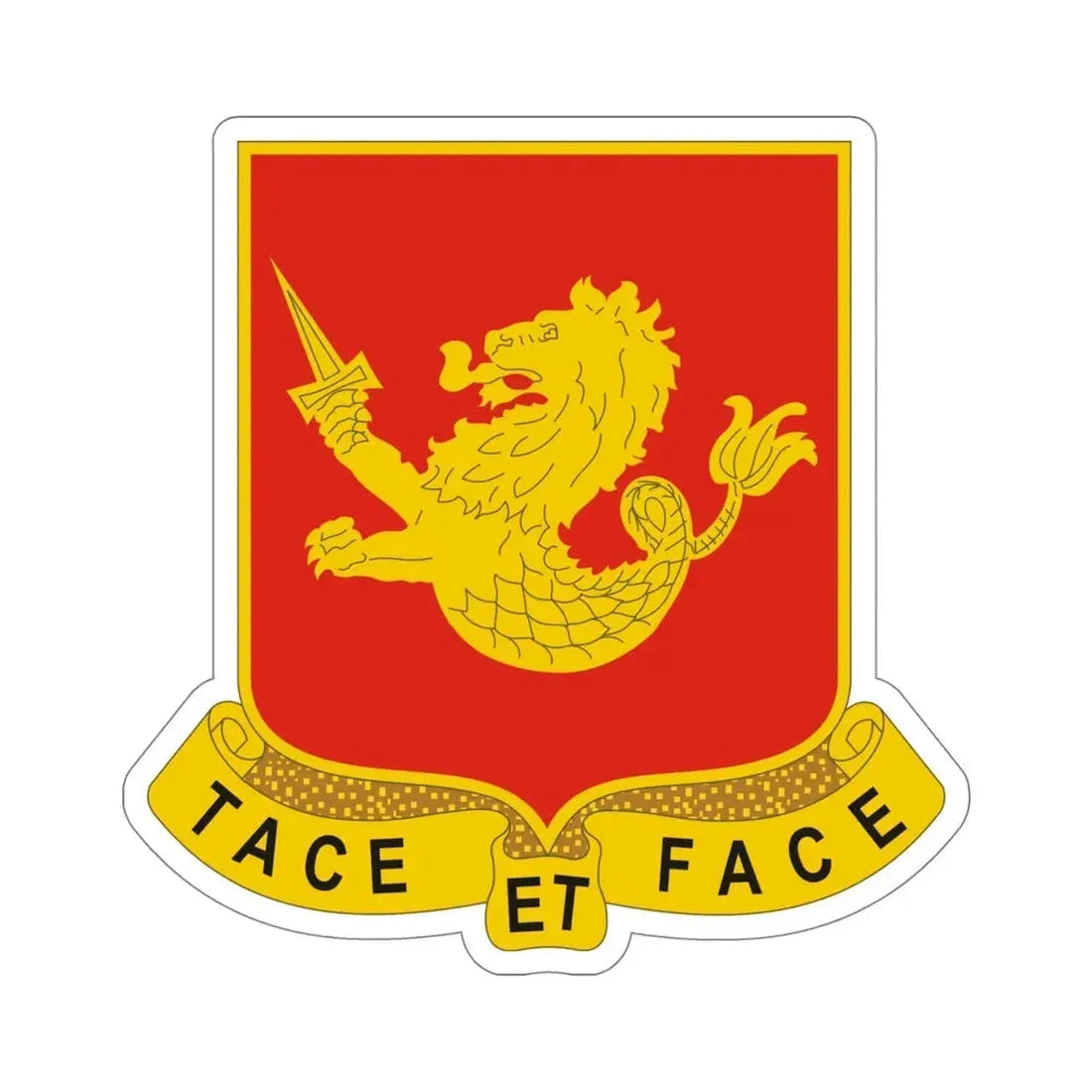 25th Field Artillery Regiment (U.S. Army) STICKER Vinyl Die-Cut Decal - The Sticker Space
