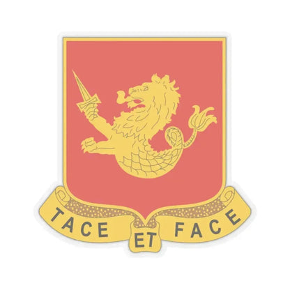 25th Field Artillery Regiment (U.S. Army) STICKER Vinyl Kiss-Cut Decal 2 Inch Transparent - The Sticker Space