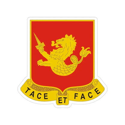 25th Field Artillery Regiment (U.S. Army) Transparent STICKER Die-Cut Vinyl Decal 3 Inch - The Sticker Space