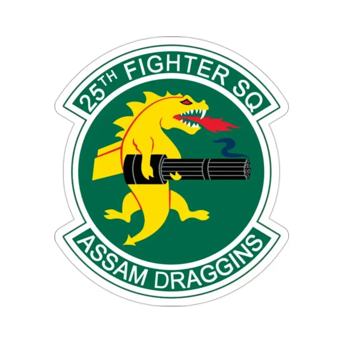 25th Fighters Sq (U.S. Air Force) STICKER Vinyl Die-Cut Decal 2 Inch - The Sticker Space