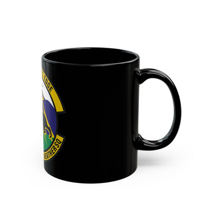 25th Operational Weather Squadron (U.S. Air Force) Black Coffee Mug-The Sticker Space