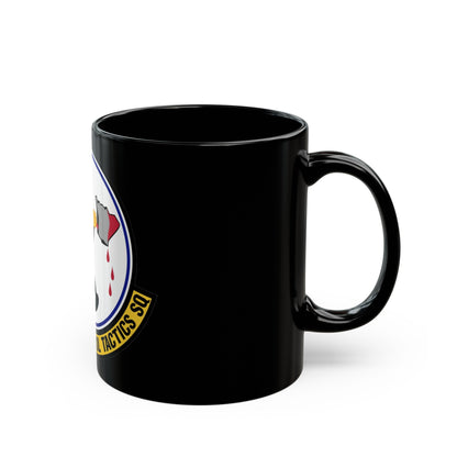 25th Space Control Tactics Squadron (U.S. Air Force) Black Coffee Mug-The Sticker Space