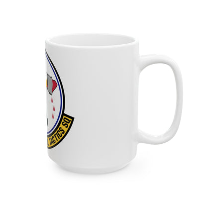 25th Space Control Tactics Squadron (U.S. Air Force) White Coffee Mug-The Sticker Space