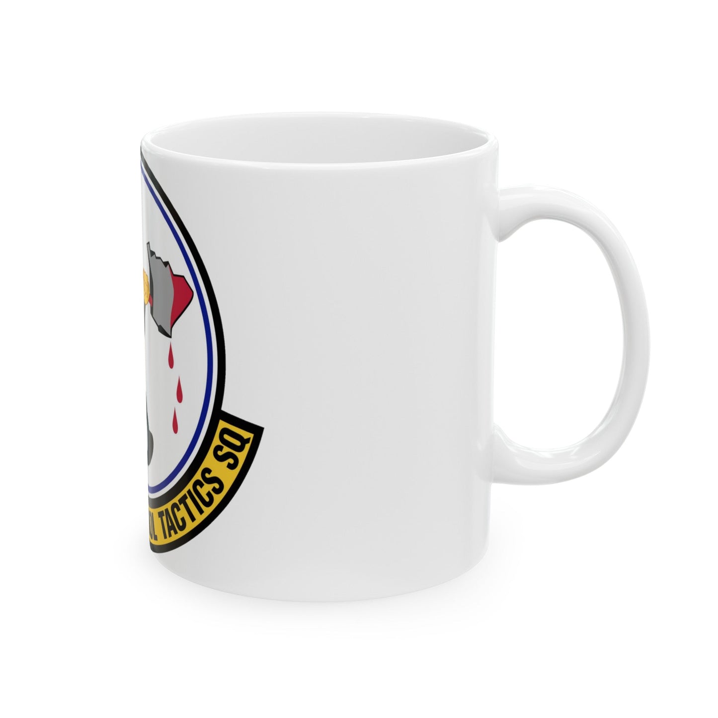 25th Space Control Tactics Squadron (U.S. Air Force) White Coffee Mug-The Sticker Space