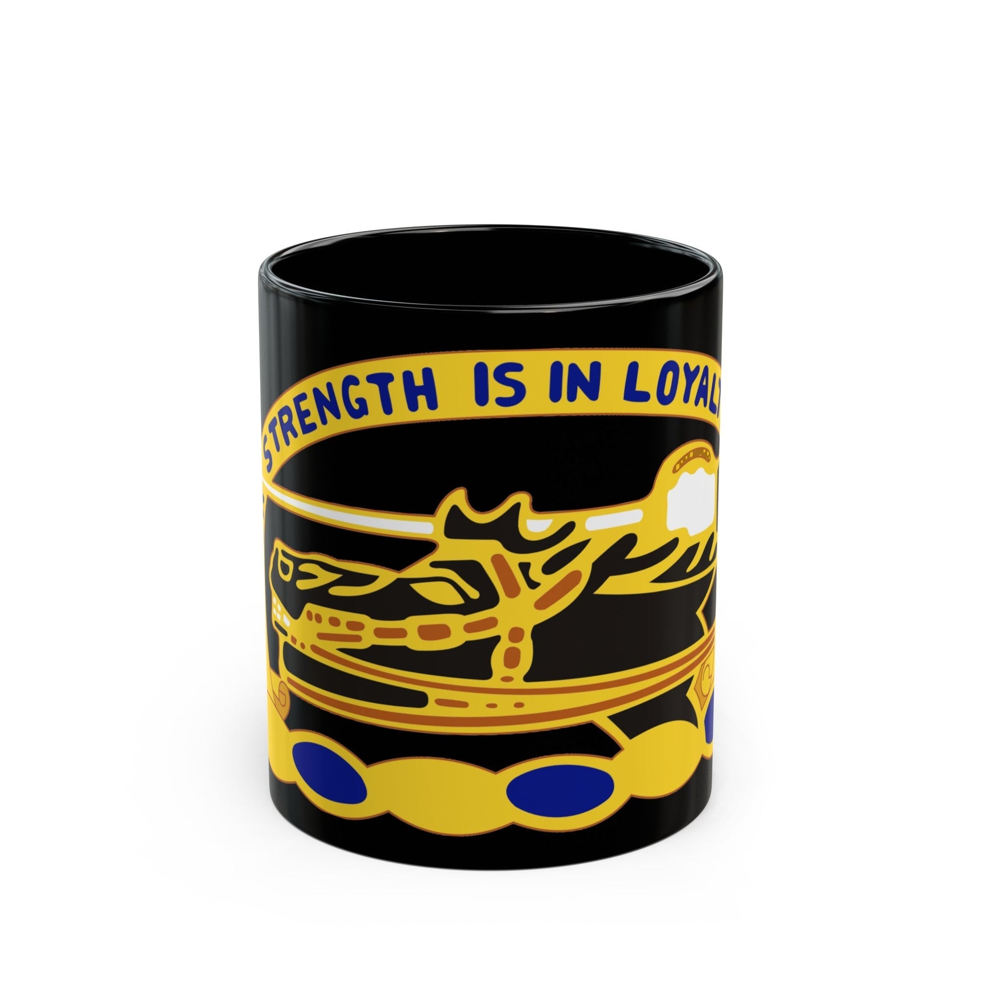 26 Cavalry Regiment (U.S. Army) Black Coffee Mug-11oz-The Sticker Space