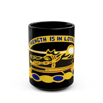 26 Cavalry Regiment (U.S. Army) Black Coffee Mug-15oz-The Sticker Space