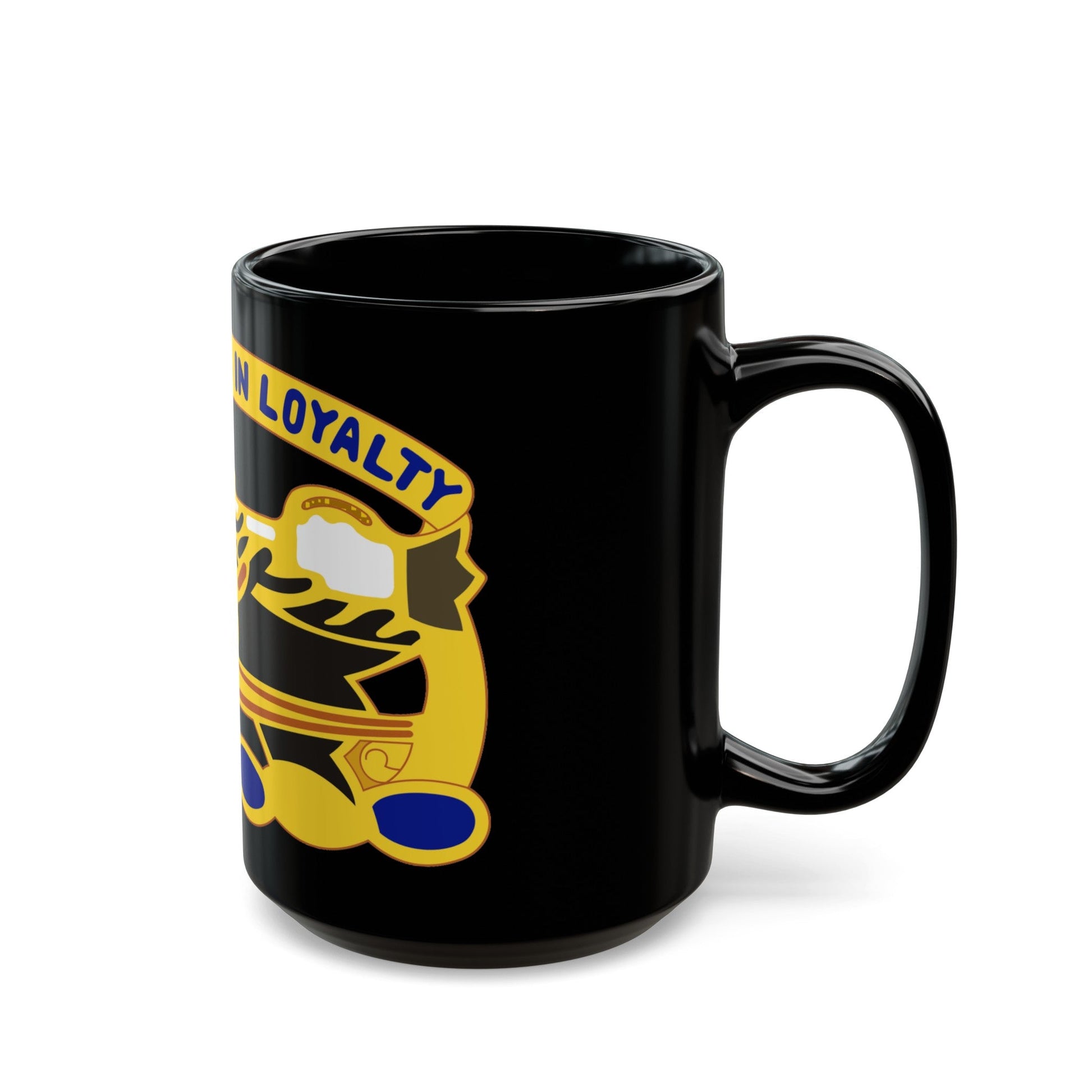 26 Cavalry Regiment (U.S. Army) Black Coffee Mug-The Sticker Space