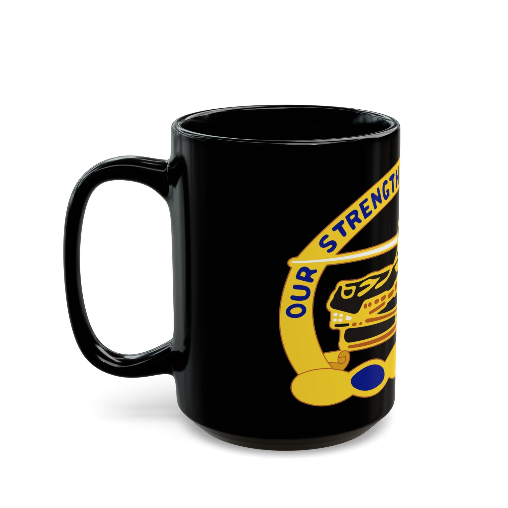 26 Cavalry Regiment (U.S. Army) Black Coffee Mug-The Sticker Space