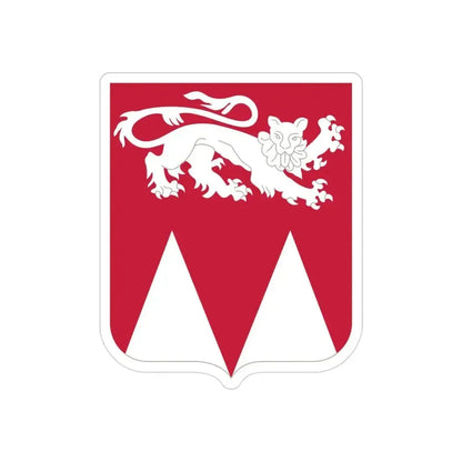 26 Engineer Battalion 2 (U.S. Army) REVERSE PRINT Transparent Die-Cut STICKER 3 Inch Die-Cut Transparent - The Sticker Space