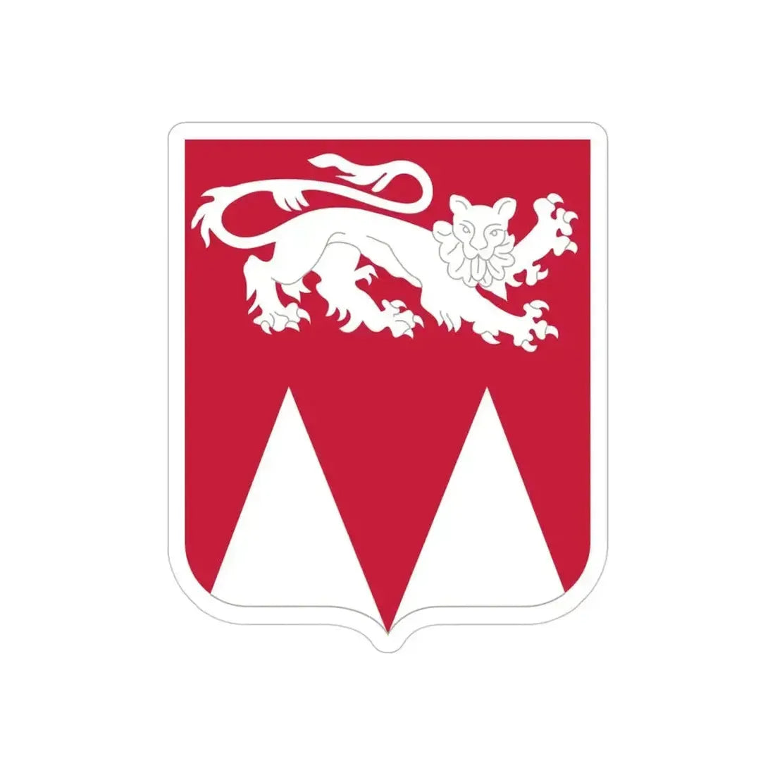 26 Engineer Battalion 2 (U.S. Army) REVERSE PRINT Transparent Die-Cut STICKER 4 Inch Die-Cut Transparent - The Sticker Space