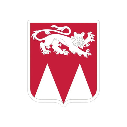 26 Engineer Battalion 2 (U.S. Army) REVERSE PRINT Transparent Die-Cut STICKER 6 Inch Die-Cut Transparent - The Sticker Space