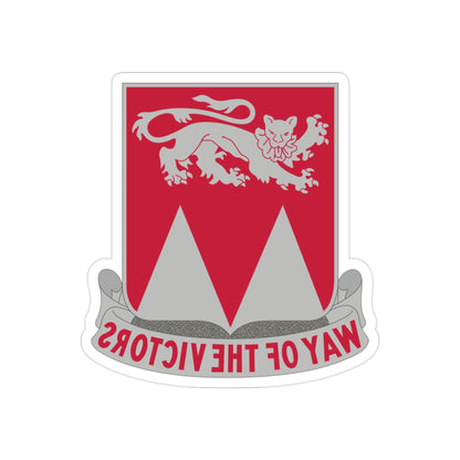 26 Engineer Battalion (U.S. Army) REVERSE PRINT Transparent STICKER-2 Inch-The Sticker Space