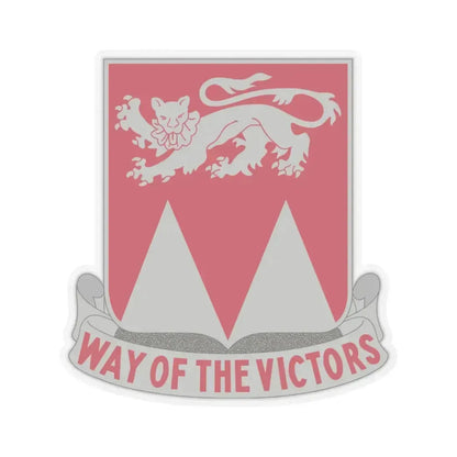 26 Engineer Battalion (U.S. Army) STICKER Vinyl Kiss-Cut Decal 6 Inch Transparent - The Sticker Space