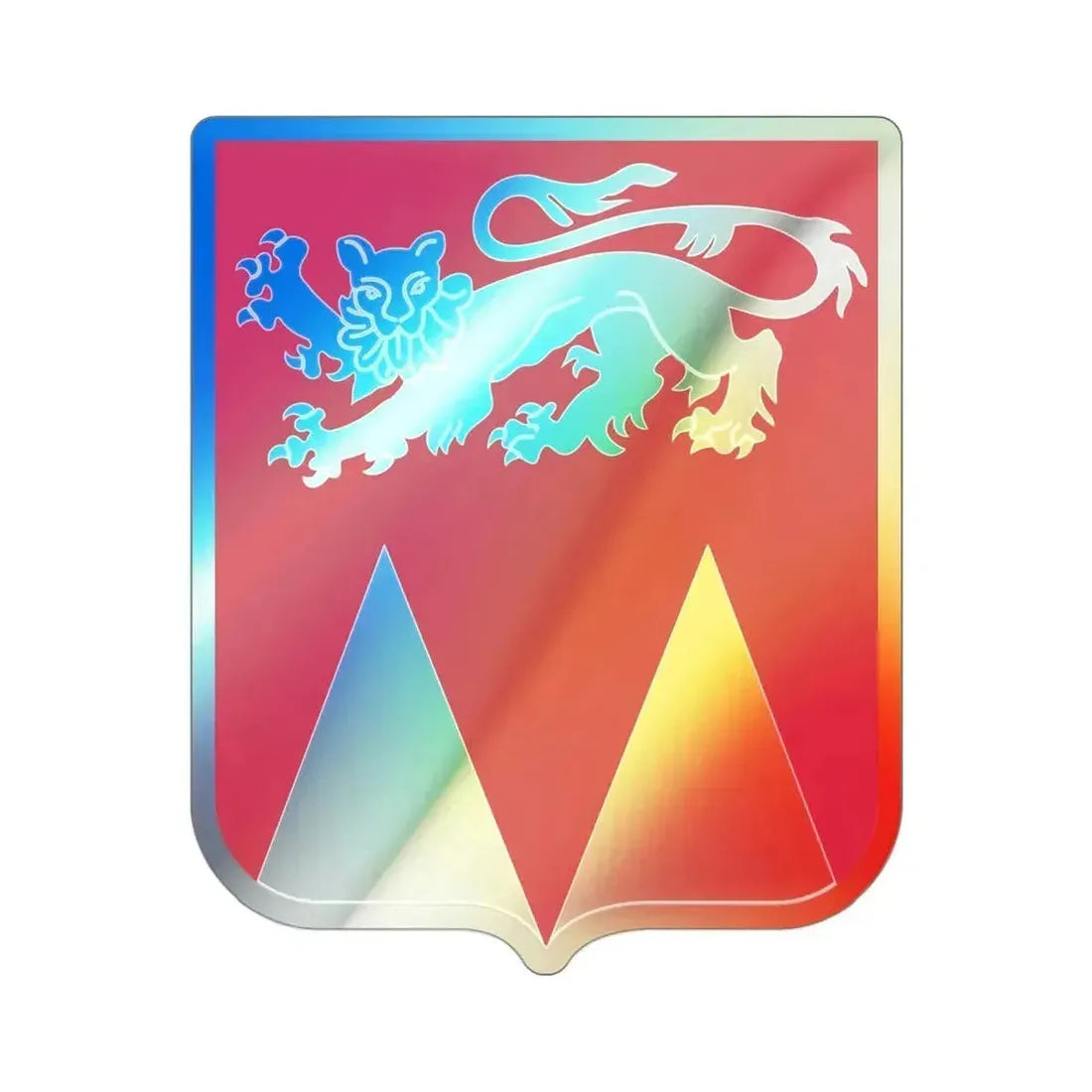 26 Engineer Battalion v2 (U.S. Army) Holographic STICKER Die-Cut Vinyl Decal 3 Inch Holographic - The Sticker Space