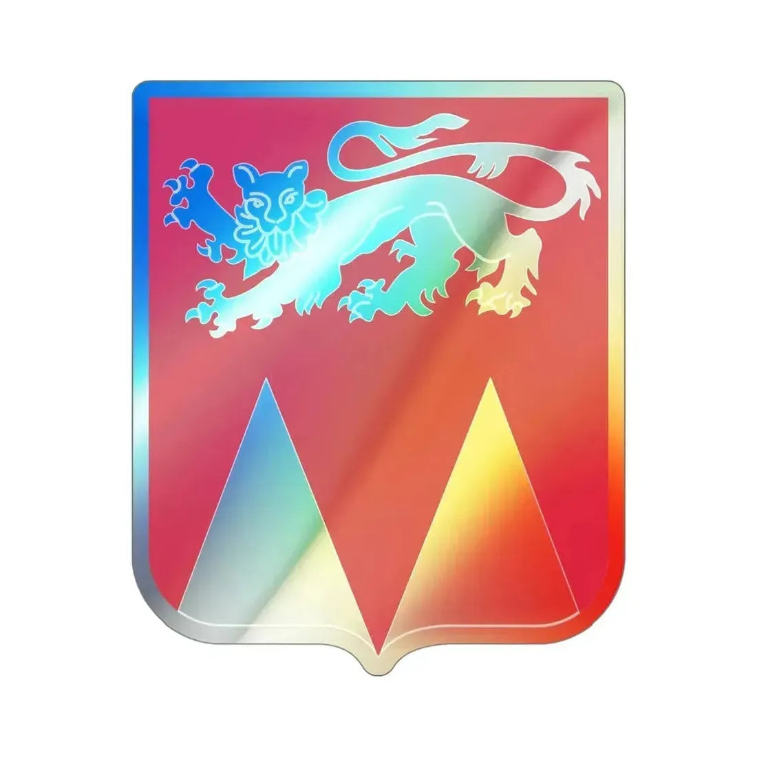 26 Engineer Battalion v2 (U.S. Army) Holographic STICKER Die-Cut Vinyl Decal 4 Inch Holographic - The Sticker Space