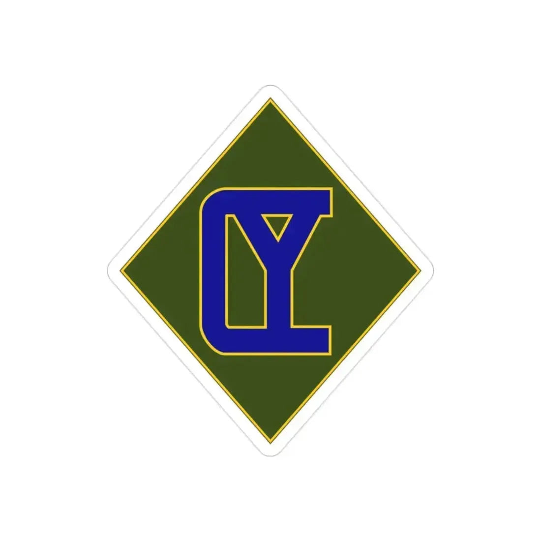 26 Maneuver Enhancement Brigade (U.S. Army) REVERSE PRINT Transparent Die-Cut STICKER 2 Inch Die-Cut Transparent - The Sticker Space