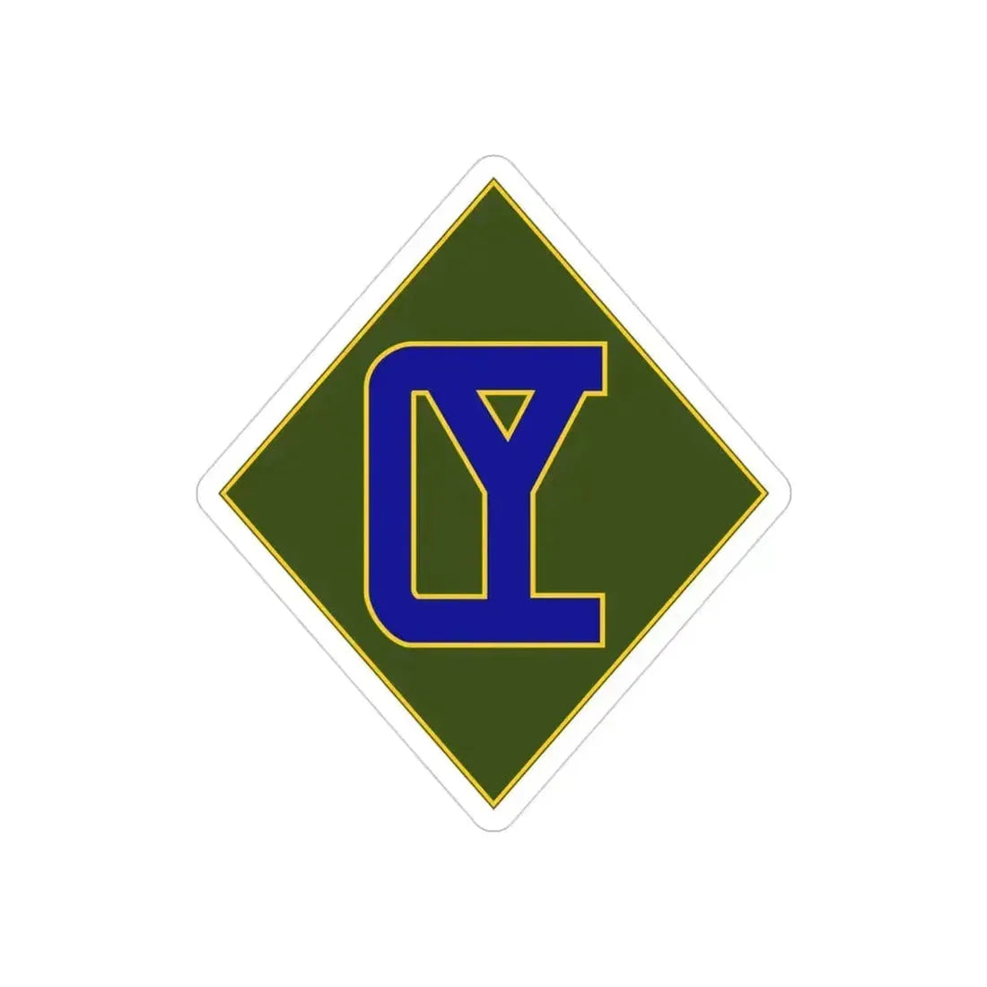 26 Maneuver Enhancement Brigade (U.S. Army) REVERSE PRINT Transparent Die-Cut STICKER 3 Inch Die-Cut Transparent - The Sticker Space