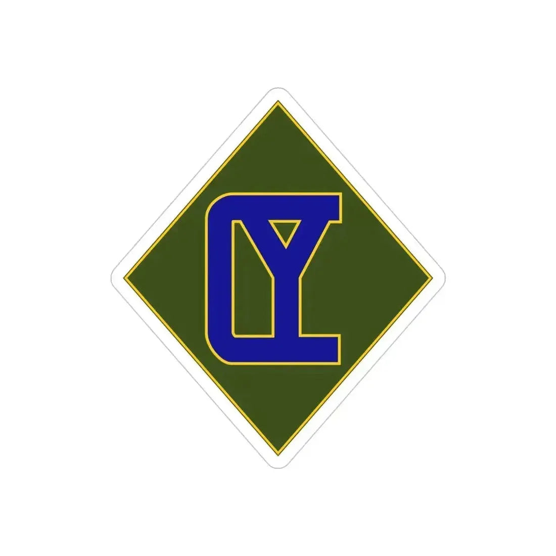 26 Maneuver Enhancement Brigade (U.S. Army) REVERSE PRINT Transparent Die-Cut STICKER 4 Inch Die-Cut Transparent - The Sticker Space