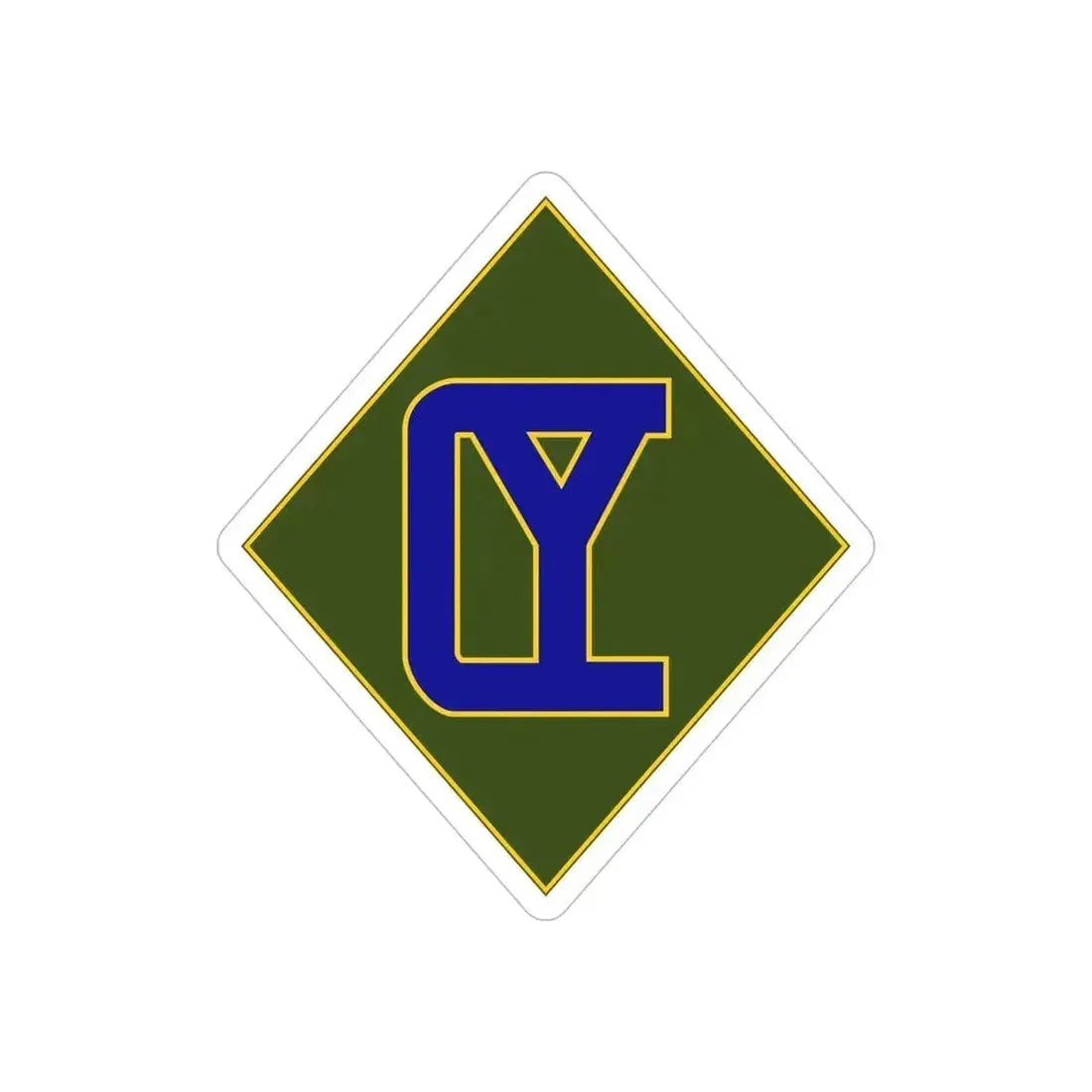 26 Maneuver Enhancement Brigade (U.S. Army) REVERSE PRINT Transparent Die-Cut STICKER 5 Inch Die-Cut Transparent - The Sticker Space