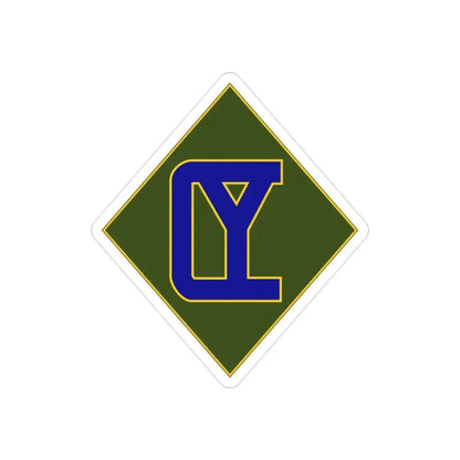 26 Maneuver Enhancement Brigade (U.S. Army) REVERSE PRINT Transparent Die-Cut STICKER - The Sticker Space