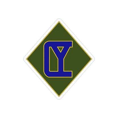 26 Maneuver Enhancement Brigade (U.S. Army) REVERSE PRINT Transparent Die-Cut STICKER - The Sticker Space