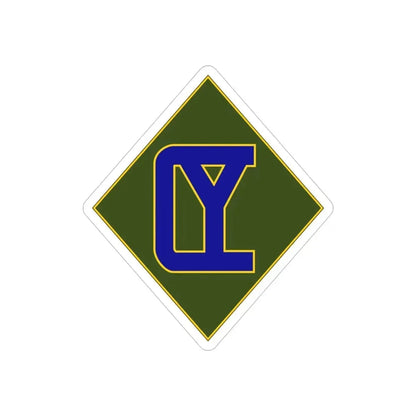 26 Maneuver Enhancement Brigade (U.S. Army) REVERSE PRINT Transparent Die-Cut STICKER - The Sticker Space