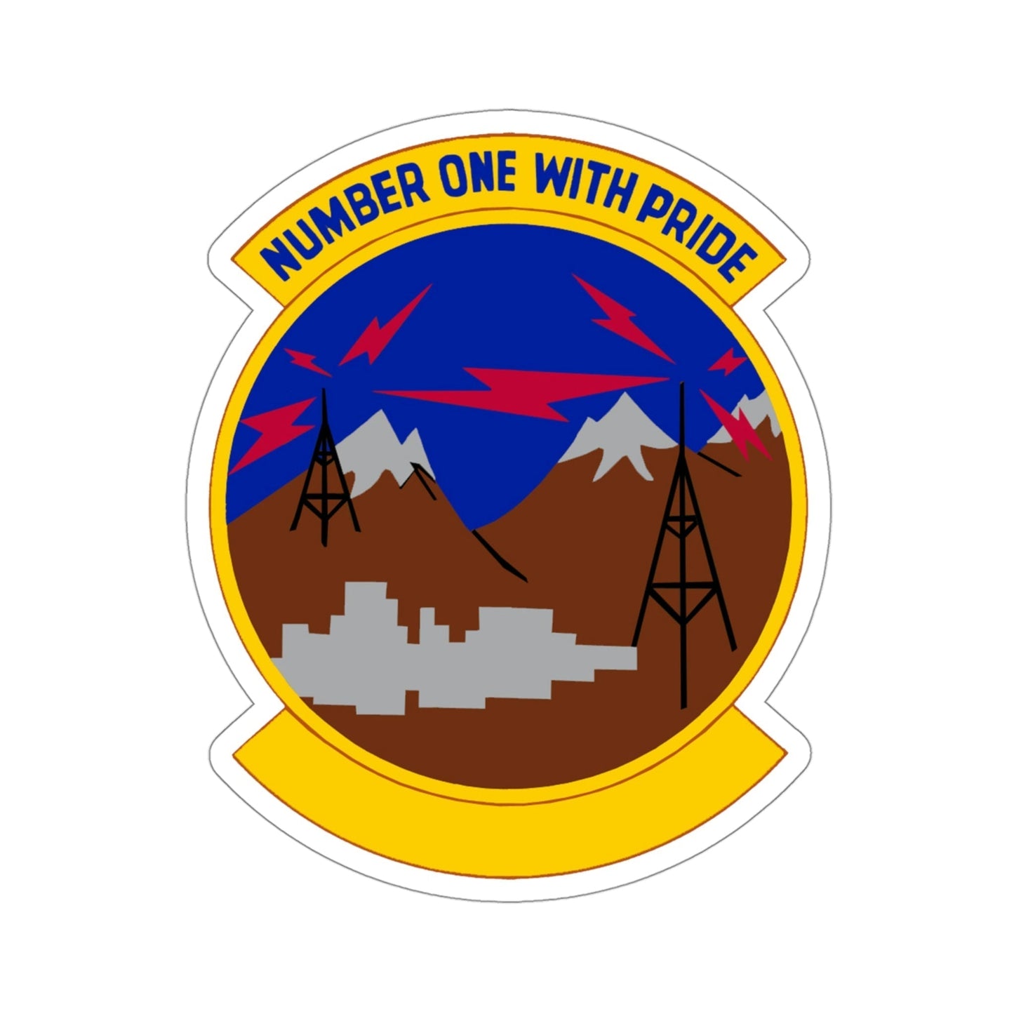 26 Network Operations Squadron ACC (U.S. Air Force) STICKER Vinyl Die-Cut Decal-4 Inch-The Sticker Space