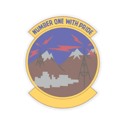 26 Network Operations Squadron ACC (U.S. Air Force) STICKER Vinyl Kiss-Cut Decal 4 Inch Transparent - The Sticker Space