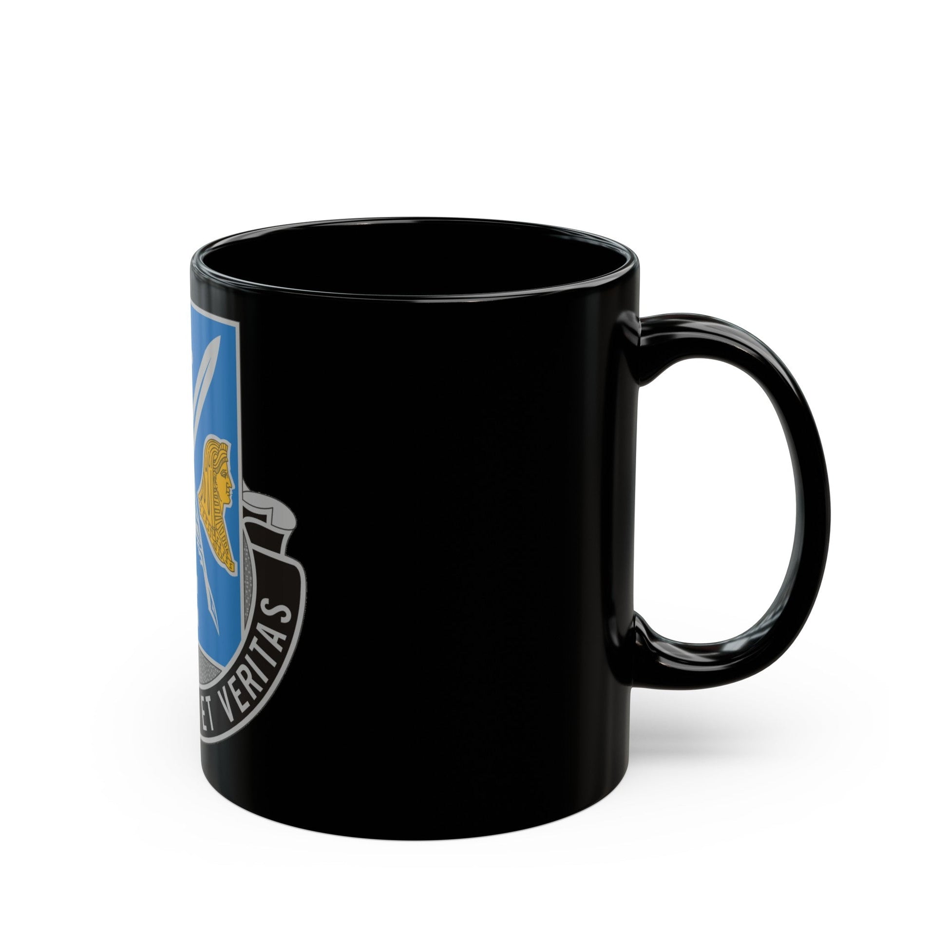 260 Military Intelligence Battalion (U.S. Army) Black Coffee Mug-The Sticker Space