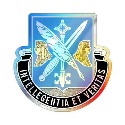 260 Military Intelligence Battalion (U.S. Army) Holographic STICKER Die-Cut Vinyl Decal-2 Inch-The Sticker Space