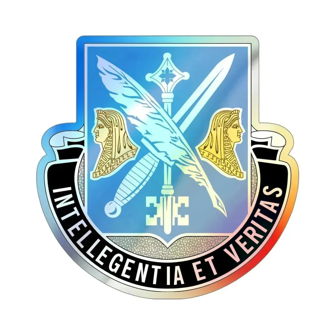 260 Military Intelligence Battalion (U.S. Army) Holographic STICKER Die-Cut Vinyl Decal - The Sticker Space