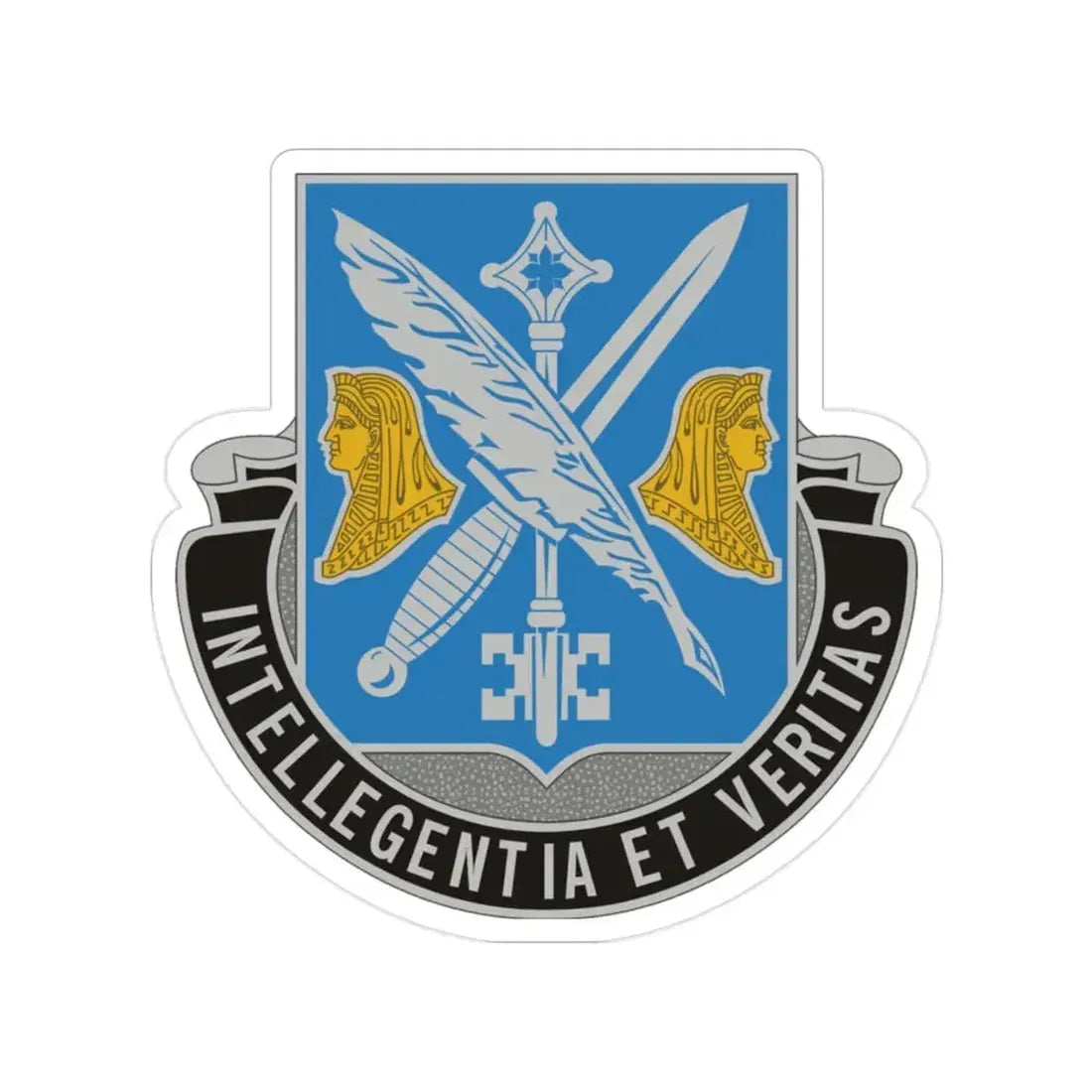 260 Military Intelligence Battalion (U.S. Army) Transparent STICKER Die-Cut Vinyl Decal - The Sticker Space