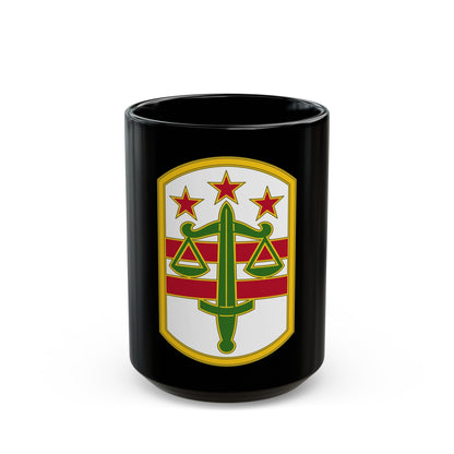 260 Military Police Command 3 (U.S. Army) Black Coffee Mug-15oz-The Sticker Space