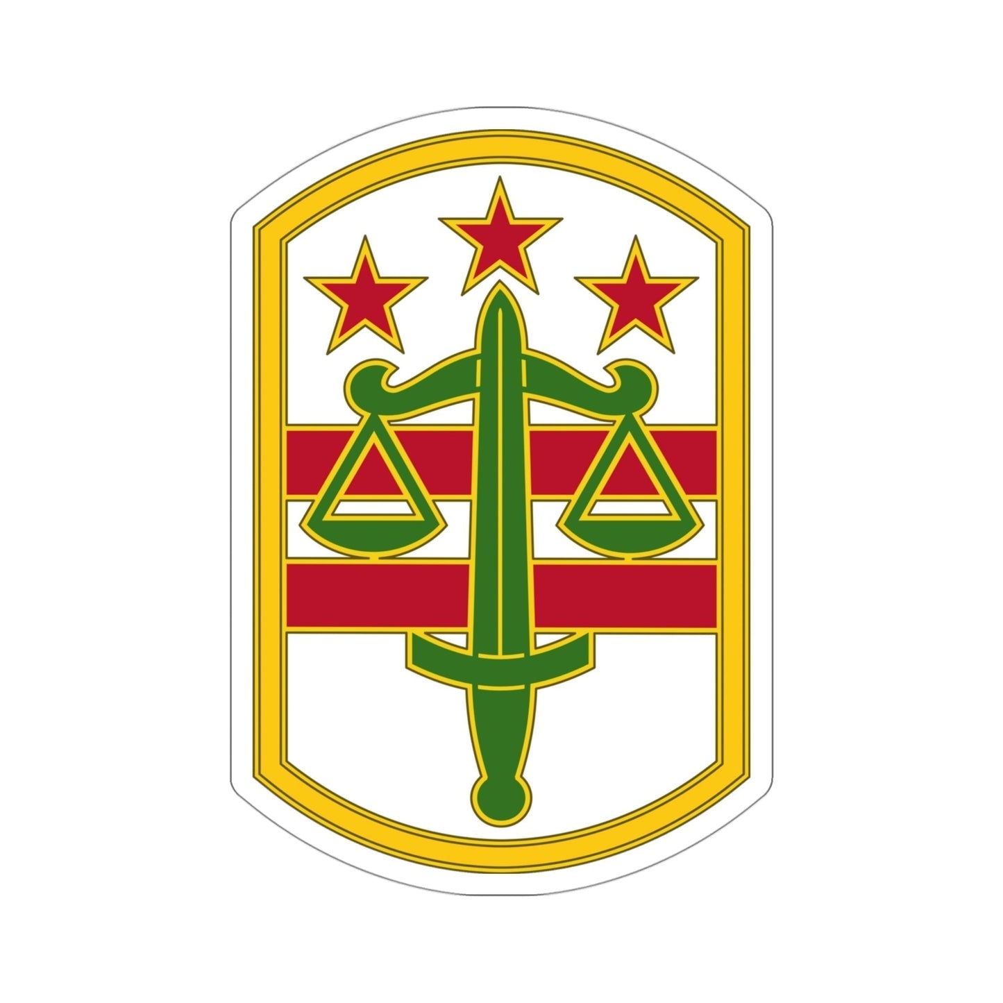 260 Military Police Command 3 (U.S. Army) STICKER Vinyl Die-Cut Decal-4 Inch-The Sticker Space