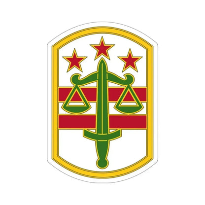 260 Military Police Command 3 (U.S. Army) STICKER Vinyl Die-Cut Decal 4 Inch - The Sticker Space