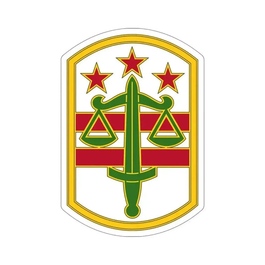 260 Military Police Command 3 (U.S. Army) STICKER Vinyl Die-Cut Decal 6 Inch - The Sticker Space