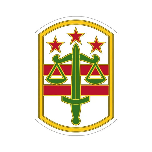 260 Military Police Command 3 (U.S. Army) STICKER Vinyl Die-Cut Decal 6 Inch - The Sticker Space