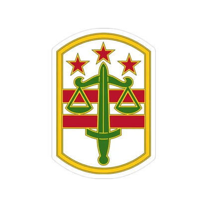 260 Military Police Command 3 (U.S. Army) Transparent STICKER Die-Cut Vinyl Decal 2 Inch - The Sticker Space