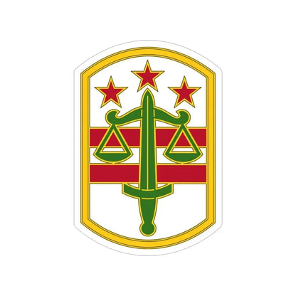 260 Military Police Command 3 (U.S. Army) Transparent STICKER Die-Cut Vinyl Decal - The Sticker Space