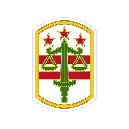 260 Military Police Command 3 (U.S. Army) Transparent STICKER Die-Cut Vinyl Decal - The Sticker Space