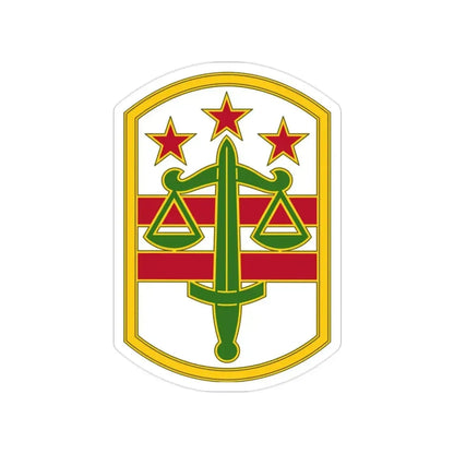 260 Military Police Command 3 (U.S. Army) Transparent STICKER Die-Cut Vinyl Decal - The Sticker Space