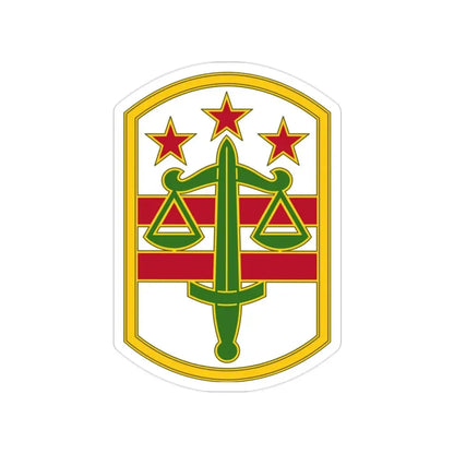 260 Military Police Command 3 (U.S. Army) Transparent STICKER Die-Cut Vinyl Decal - The Sticker Space