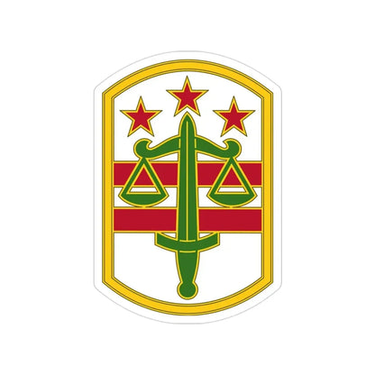 260 Military Police Command 3 (U.S. Army) Transparent STICKER Die-Cut Vinyl Decal - The Sticker Space