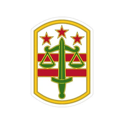 260 Military Police Command 3 (U.S. Army) Transparent STICKER Die-Cut Vinyl Decal - The Sticker Space