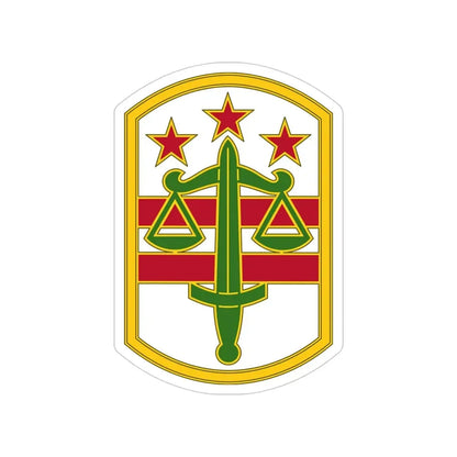 260 Military Police Command 3 (U.S. Army) Transparent STICKER Die-Cut Vinyl Decal - The Sticker Space