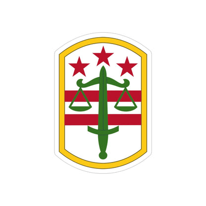 260 Military Police Command (U.S. Army) REVERSE PRINT Transparent STICKER-6" × 6"-The Sticker Space