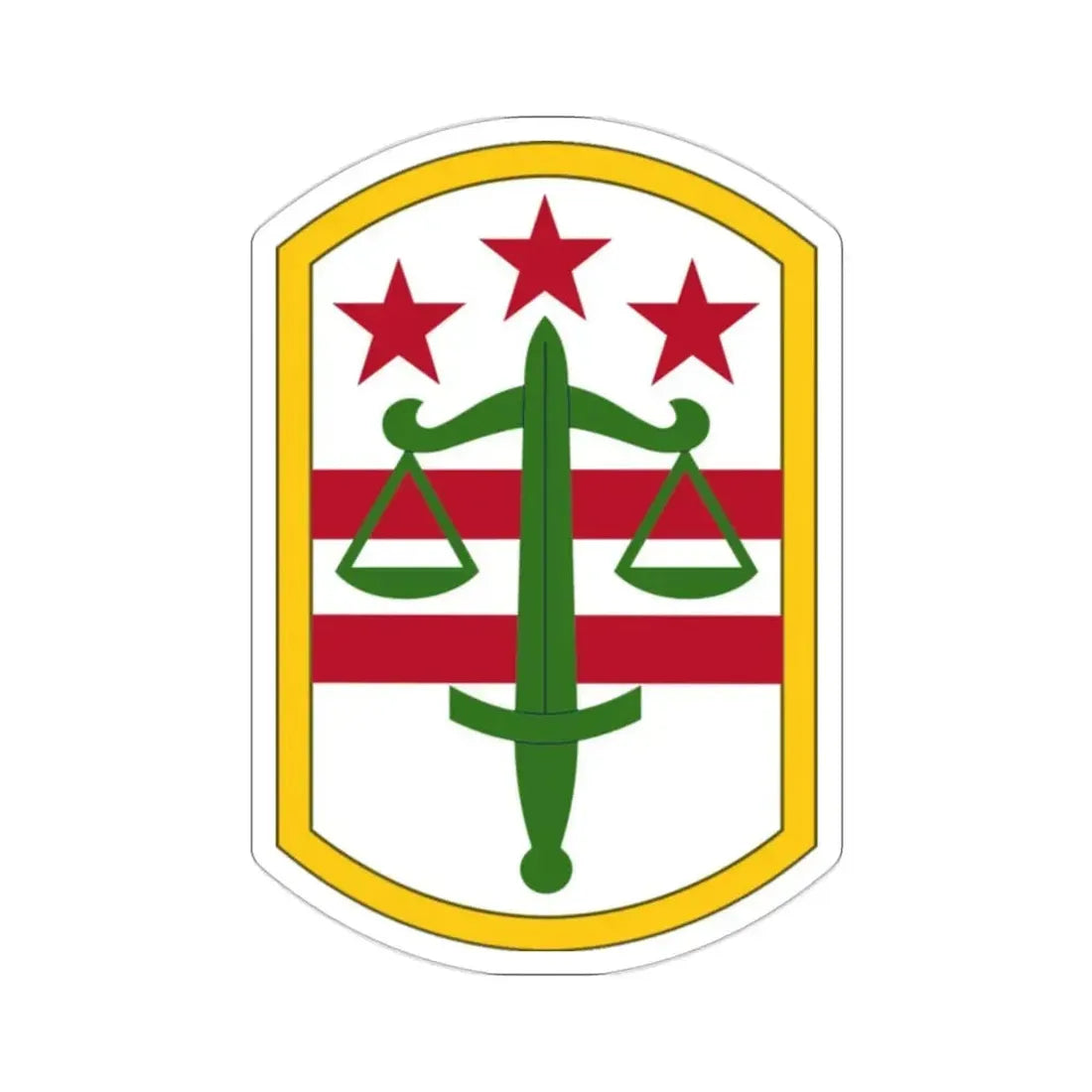 260 Military Police Command (U.S. Army) STICKER Vinyl Die-Cut Decal 2 Inch - The Sticker Space